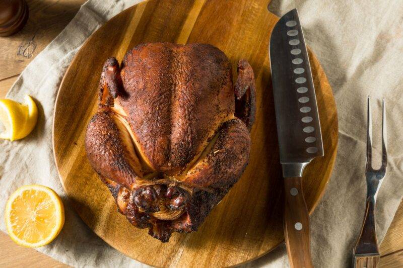 Whole Smoked Chicken