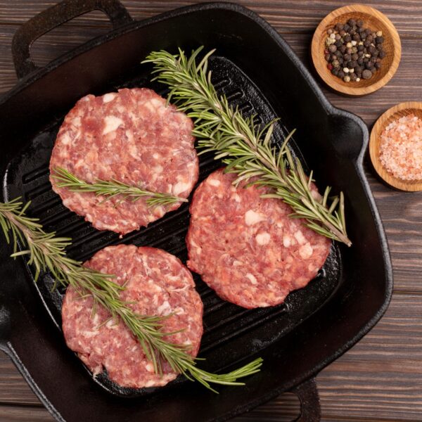 1/3 lb. Patties -4 count-