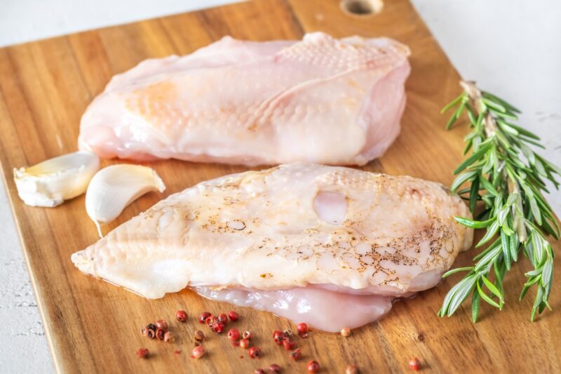Chicken Breast, Skin on -2 count-